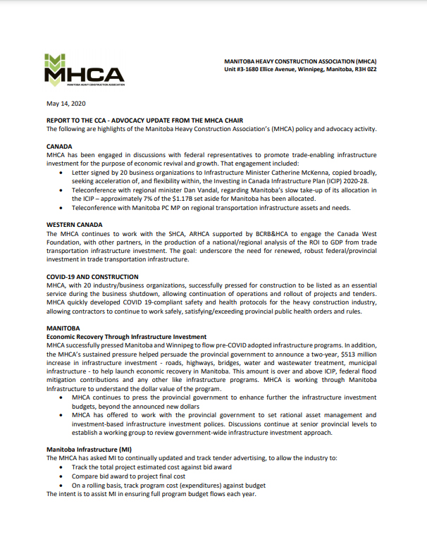 Resources and Documents - Manitoba Heavy Construction Association